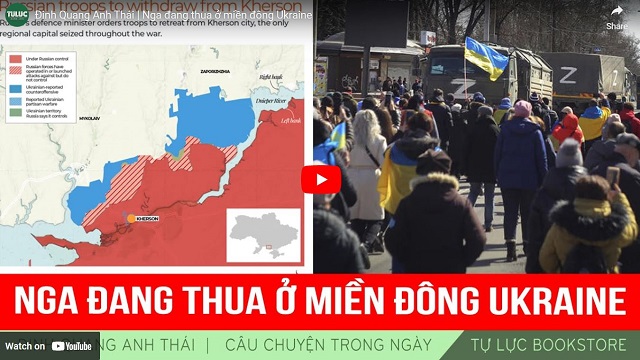  Nga đang thua ở miền đông Ukraine.
